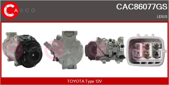 Compressor, air conditioning (CAC86077GS)