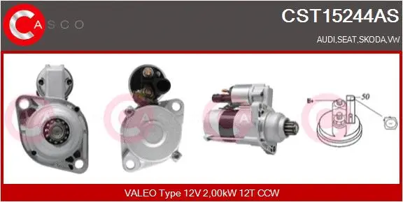 Starter (CST15244AS)