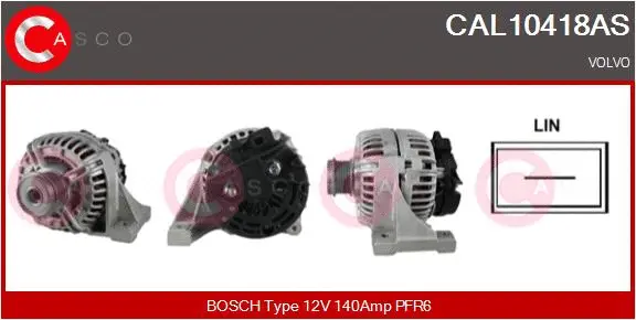 Alternator (CAL10418AS)