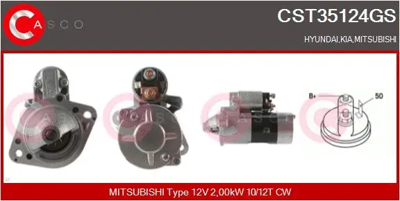 Starter (CST35124GS)