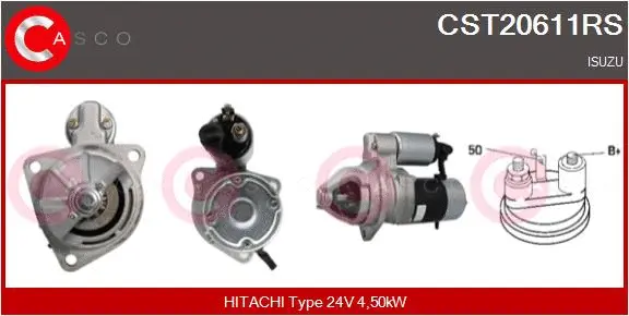 Starter (CST20611RS)