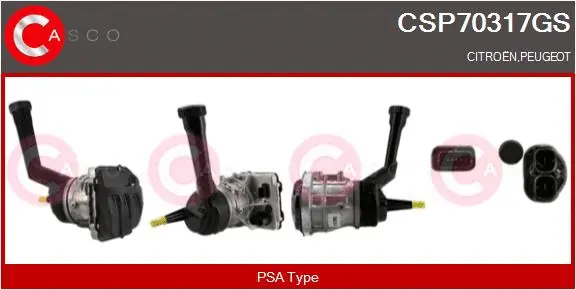 Hydraulic Pump, steering (CSP70317GS)