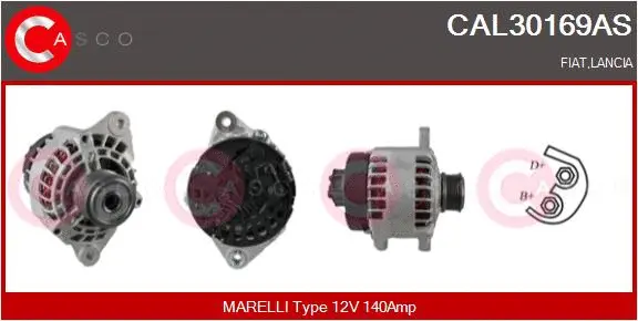Alternator (CAL30169AS)