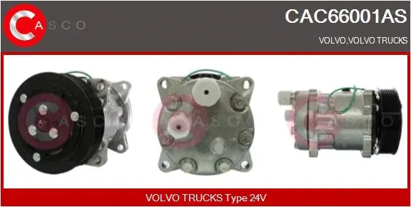 Compressor, air conditioning (CAC66001AS)