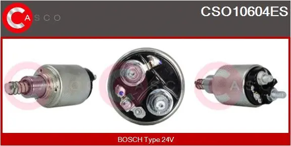 Solenoid Switch, starter (CSO10604ES)