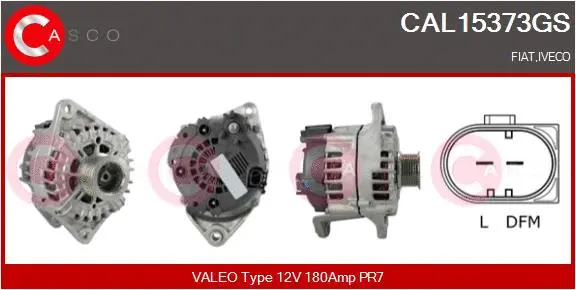 Alternator (CAL15373GS)
