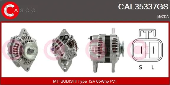 Alternator (CAL35337GS)