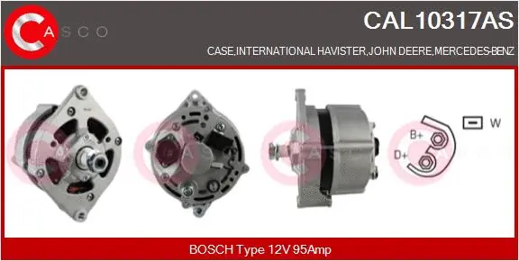 Alternator (CAL10317AS)