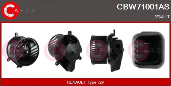 Interior Blower (CBW71001AS)