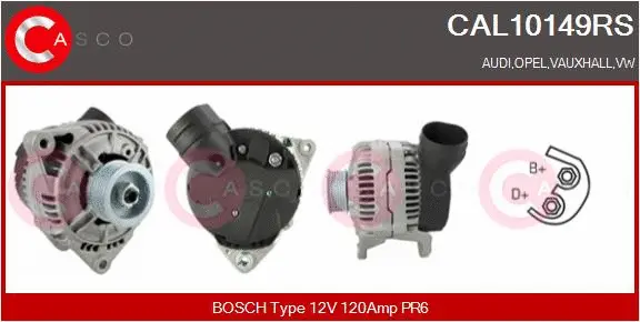 Alternator (CAL10149RS)