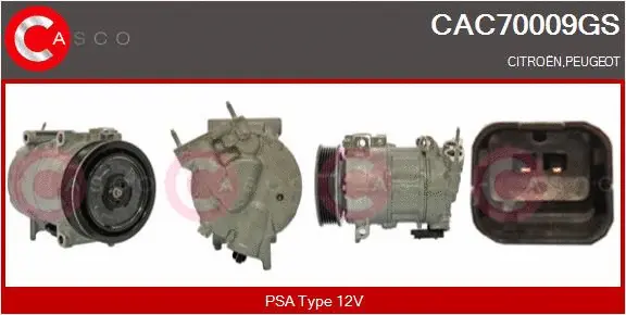Compressor, air conditioning (CAC70009GS)