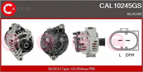 Alternator (CAL10245GS)