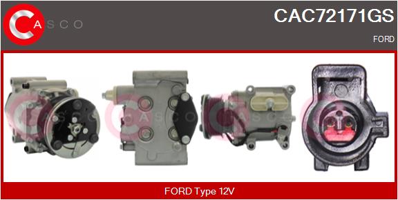 Compressor, air conditioning (CAC72171GS)