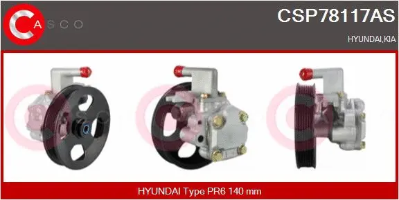 Hydraulic Pump, steering (CSP78117AS)