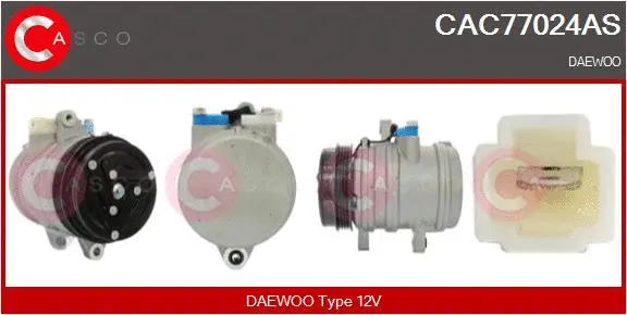 Compressor, air conditioning (CAC77024AS)