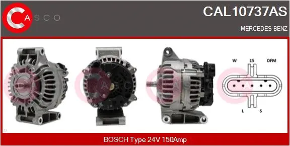 Alternator (CAL10737AS)
