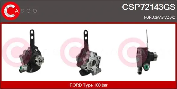 Hydraulic Pump, steering (CSP72143GS)