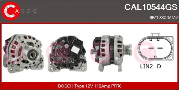 Alternator (CAL10544GS)