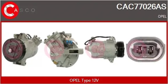 Compressor, air conditioning (CAC77026AS)