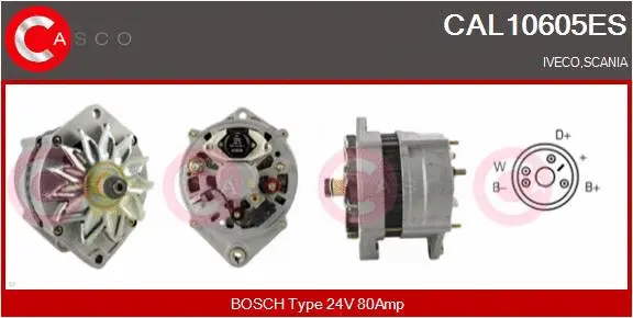 Alternator (CAL10605ES)