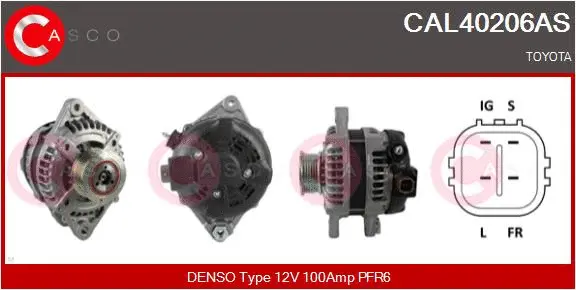 Alternator (CAL40206AS)