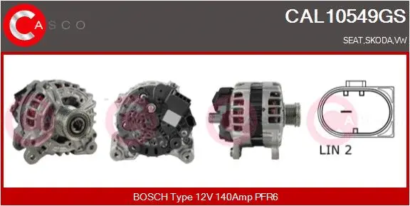 Alternator (CAL10549GS)