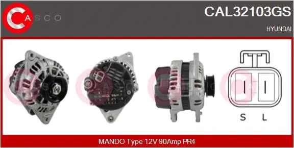 Alternator (CAL32103GS)
