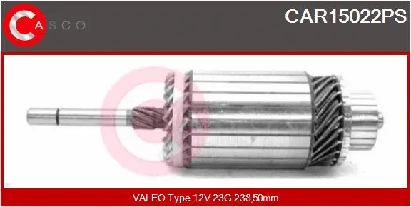 Armature, starter (CAR15022PS)