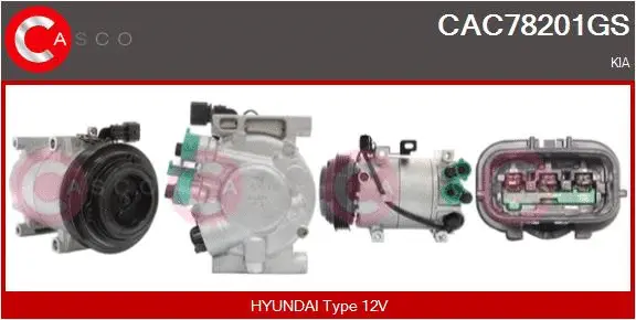 Compressor, air conditioning (CAC78201GS)