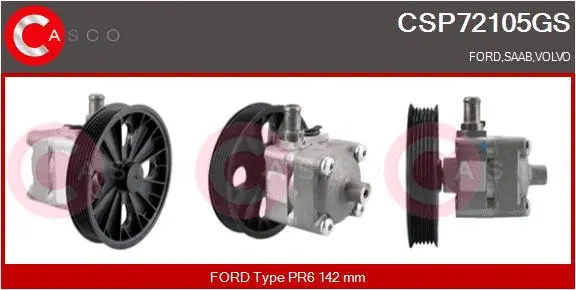 Hydraulic Pump, steering (CSP72105GS)