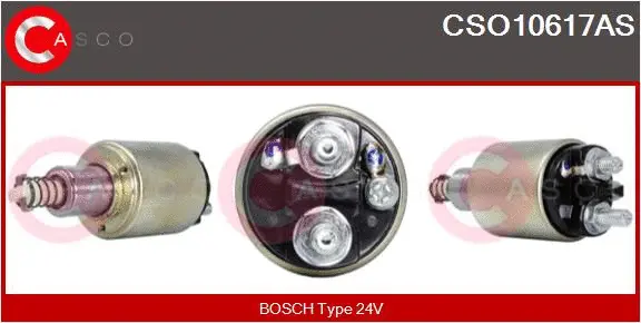 Solenoid Switch, starter (CSO10617AS)