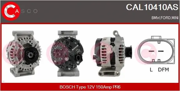 Alternator (CAL10410AS)