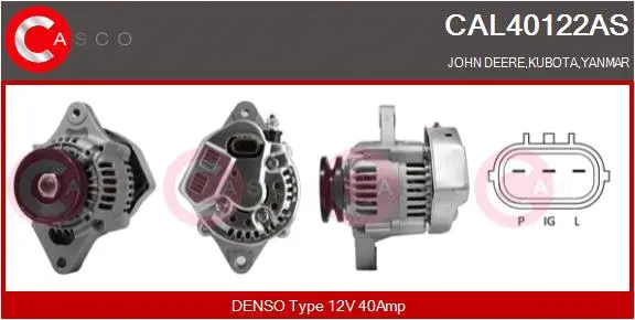 Alternator (CAL40122AS)