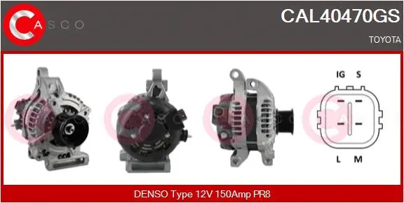 Alternator (CAL40470GS)