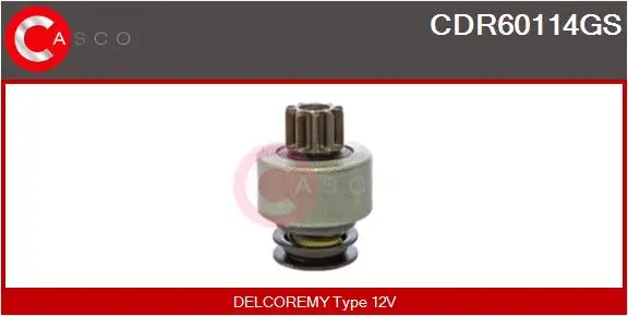 Pinion, starter (CDR60114GS)