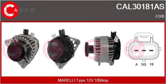 Alternator (CAL30181AS)