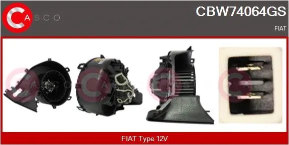 Interior Blower (CBW74064GS)