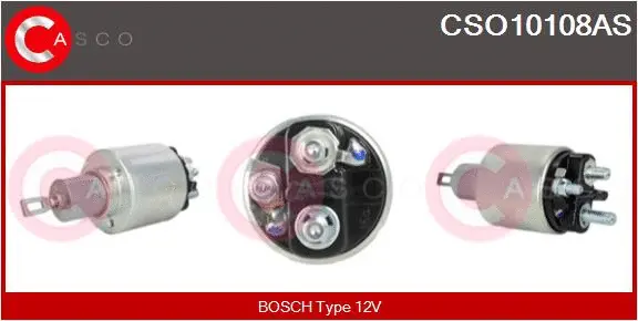 Solenoid Switch, starter (CSO10108AS)