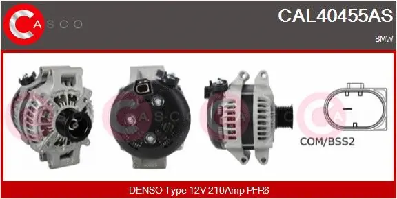 Alternator (CAL40455AS)