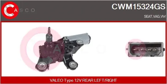 Wiper Motor (CWM15324GS)