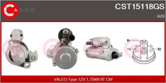 Starter (CST15118GS)