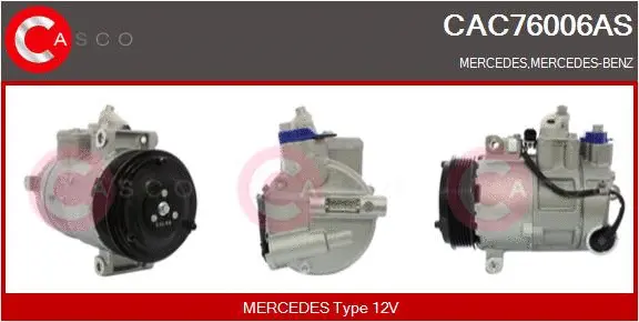 Compressor, air conditioning (CAC76006AS)