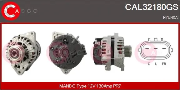 Alternator (CAL32180GS)