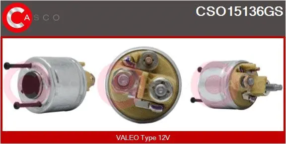 Solenoid Switch, starter (CSO15136GS)