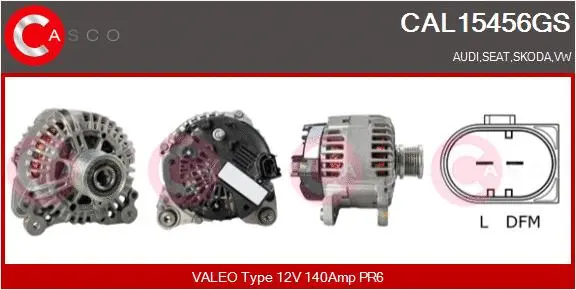 Alternator (CAL15456GS)