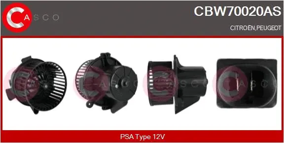 Interior Blower (CBW70020AS)