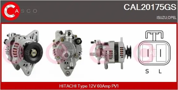 Alternator (CAL20175GS)