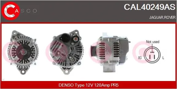Alternator (CAL40249AS)