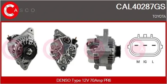 Alternator (CAL40287GS)