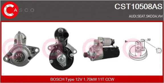 Starter (CST10508AS)